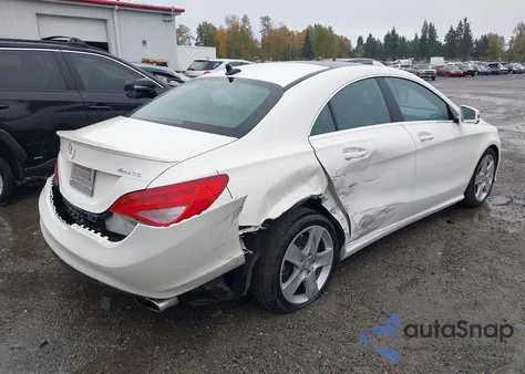 2016 Mercedes-Benz Cla 250 4Matic from USA, damaged, VIN WDDSJ4GB2GN372656
